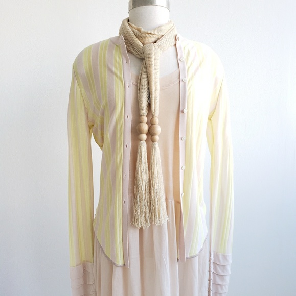 lisli Sweaters - LISLI Knitted Strappy Cardigan